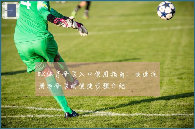 mk体育登录入口使用指南：快速注册与登录的便捷步骤介绍